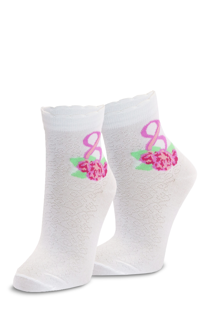 Купить носки женские бамбуковые к 8 марта - цвет: ассорти, размер: 23-25,  артикул: 6С7, цена: 34,6 руб в интернет-магазине Bort-Shop