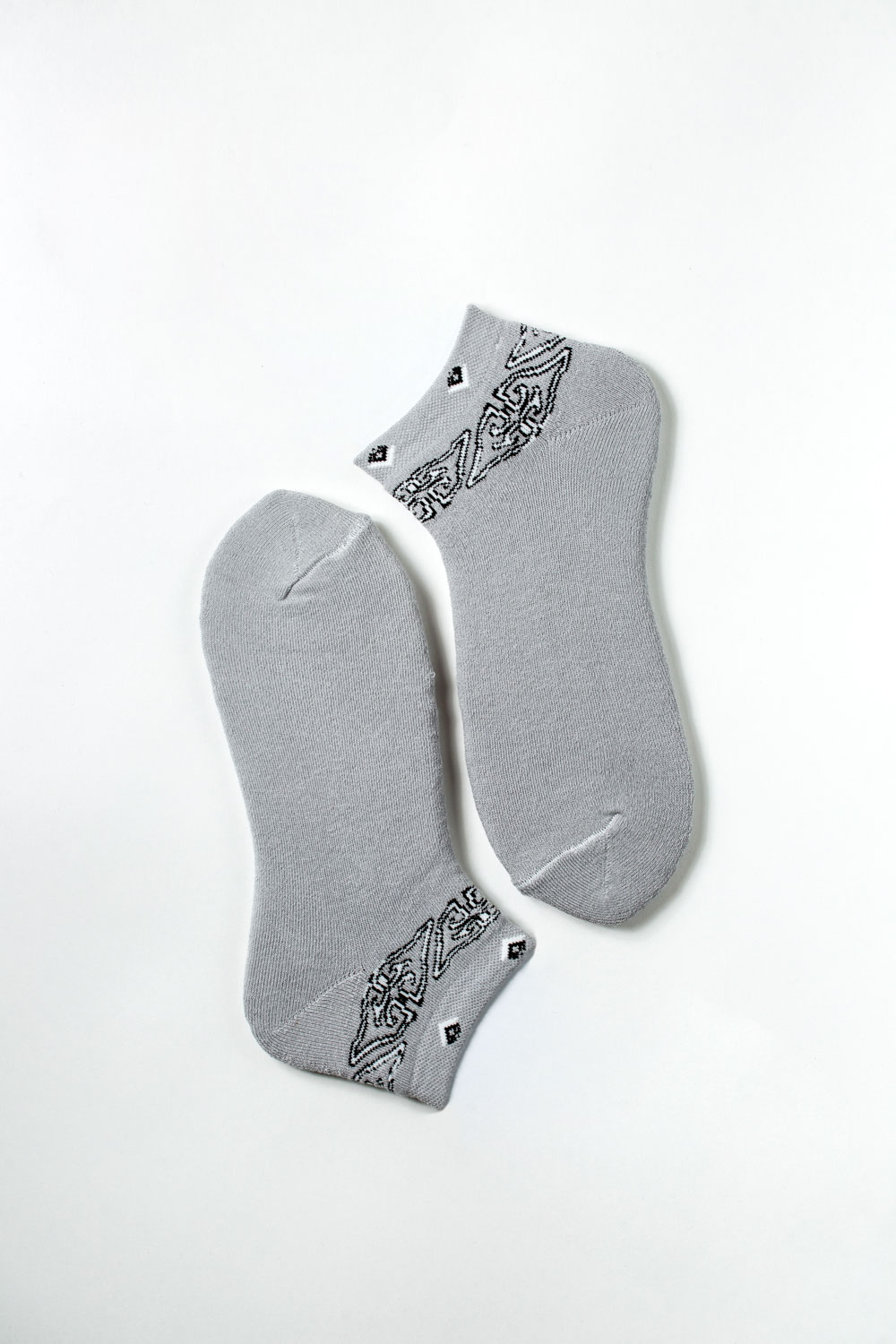 Купить носки женские зимние укороченные - цвет: джинс, размер: 23-25,  артикул: 6С967, цена: 118,5 руб в интернет-магазине Bort-Shop