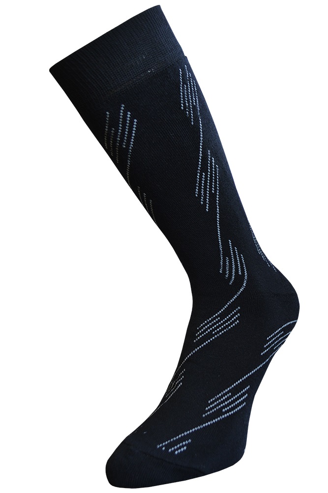  носки мужские плюшевые с рисунком - цвет: черный, размер: 27-29 .