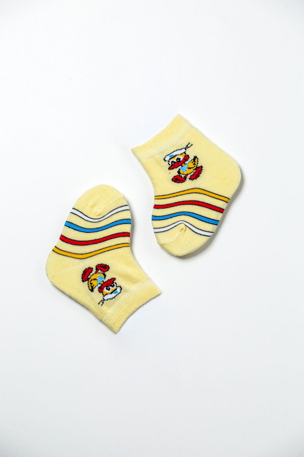 Купить носки детские с рисунком для мальчика и девочки - цвет: голубой,  размер: 11-12, артикул: 8С909, цена: 24 руб в интернет-магазине Bort-Shop